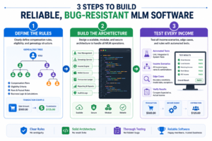 How to make bug-free MLM software in 3 steps